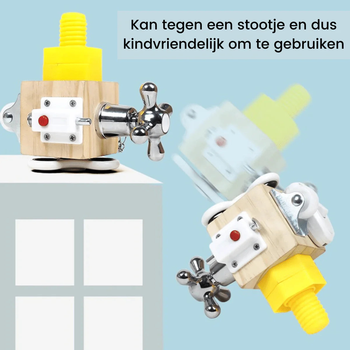 Woodies™ | Ontwikkel de handvaardigheid | Busy Cube