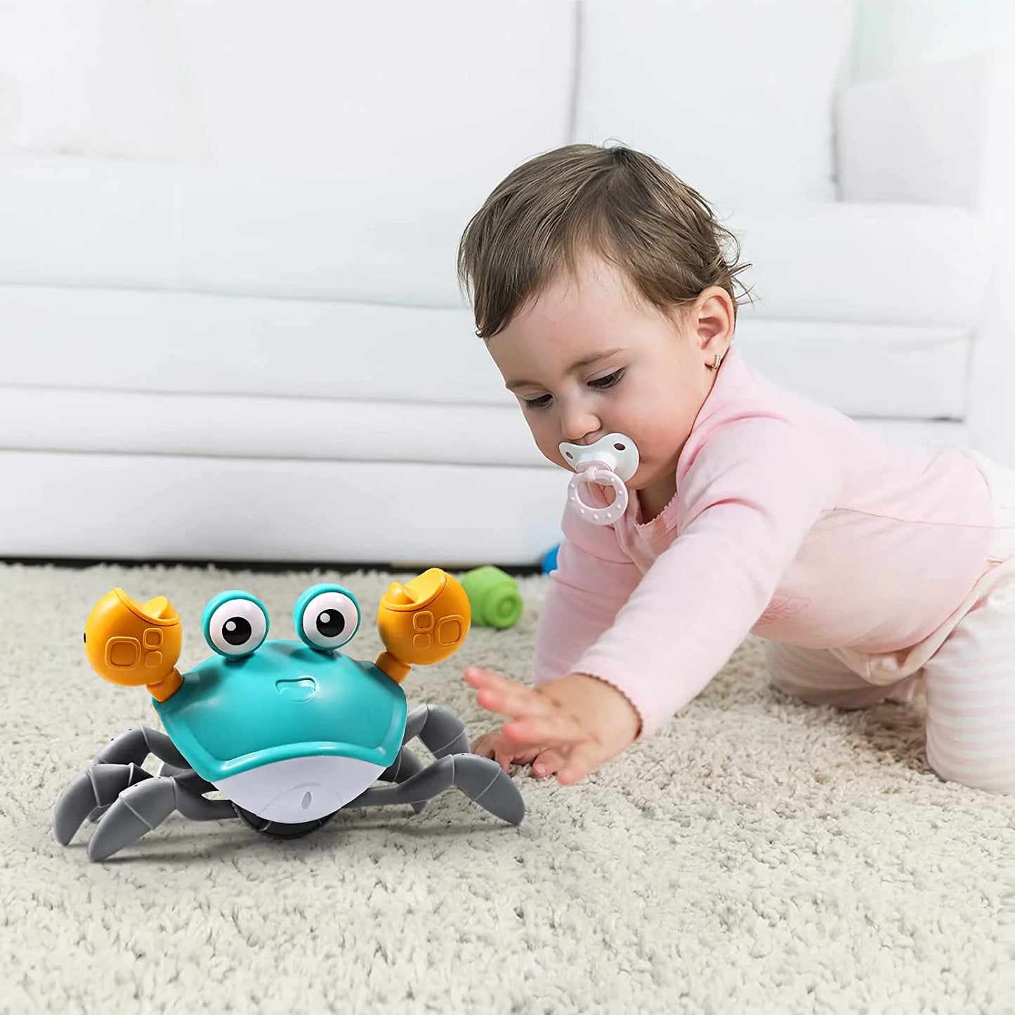 Walking Crab™ | Stimuleert jouw kleintje om te kruipen - Wandelende krab