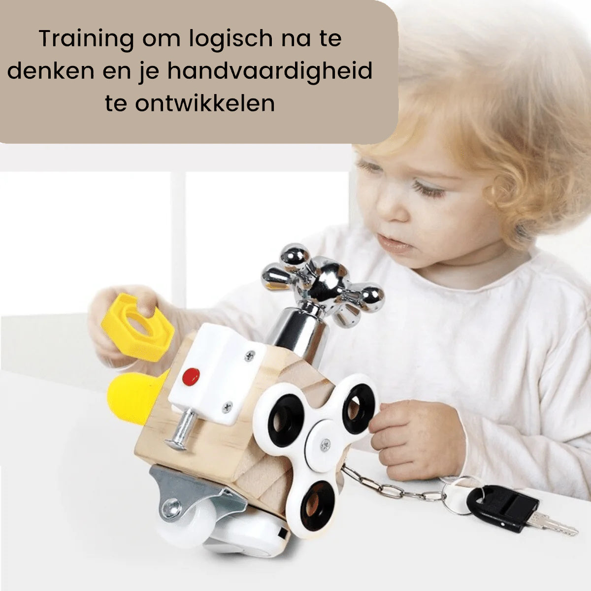 Woodies™ | Ontwikkel de handvaardigheid | Busy Cube