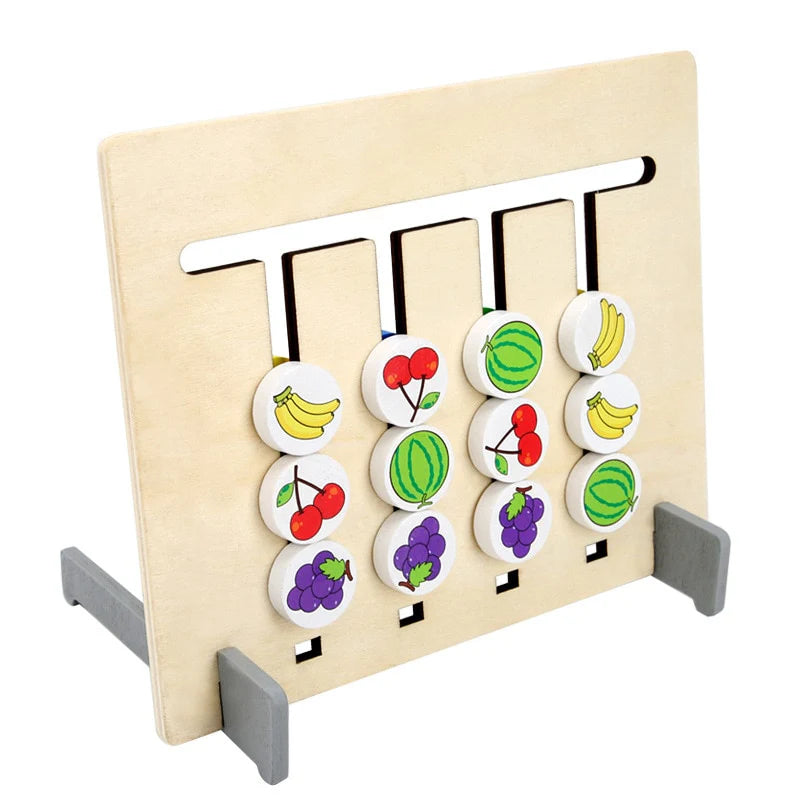 Woodies™ | Logisch redeneren voor kinderen | Montessori sorteerpuzzel