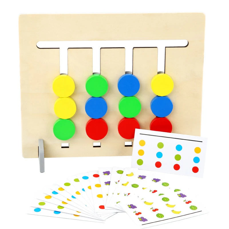 Woodies™ | Logisch redeneren voor kinderen | Montessori sorteerpuzzel