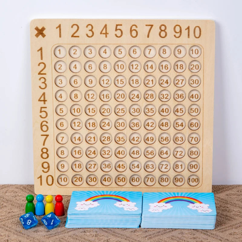 Woodies™ | Oefen met keersommen | Houten bordspel