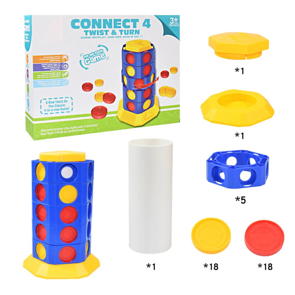 Connect 4 3D™ | 3D Twist - vier-op-een-rij