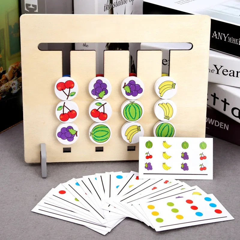 Woodies™ | Logisch redeneren voor kinderen | Montessori sorteerpuzzel