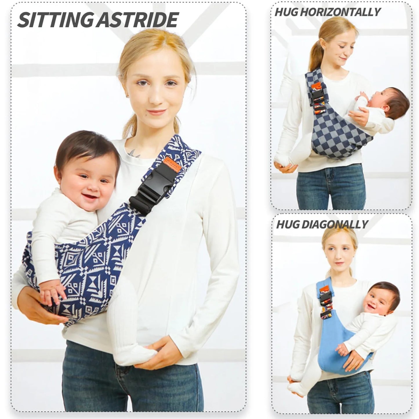 Baby Carry Sling™ | Verstelbare draagzak | Heupdrager