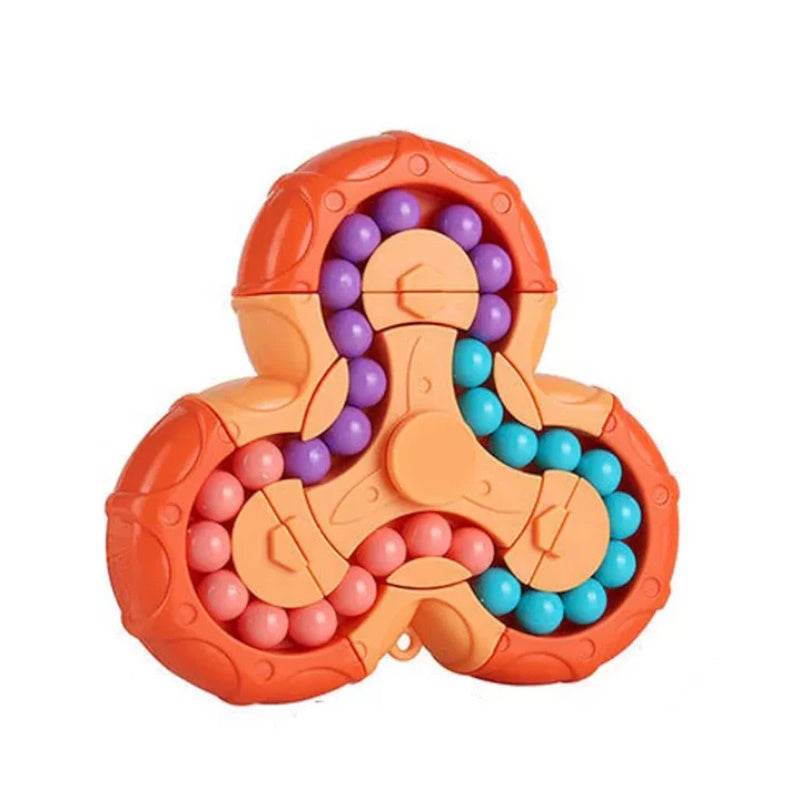 Spinny™ | SensoryToy | 2 in 1 Rubiks Kubus / Magische Boon Gyro Fidget Spinner